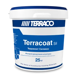 Terraco Sahara Silicone / Террако Терракоат Сахара камешковая силиконовая, декоративная штукатурка