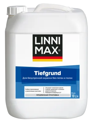 LINNIMAX TIEFGRUND / ЛИННИМАКС ТИФГРУНД грунтовка глубокого проникновения водно-дисперсионная