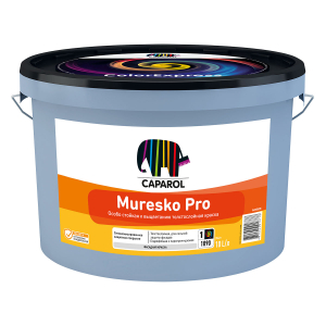 Caparol Muresko Pro / Капарол краска фасадная на основе силиконовой смолы толстослойная матовая