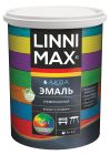 LINNIMAX / ЛИННИМАКС аква эмаль акриловая универсальная атмосферостойкая для вн/нар шелк-матовая