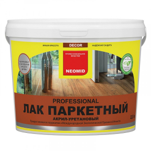 Neomid Parquet / Неомид Паркет лак акриловый для пола полуматовый