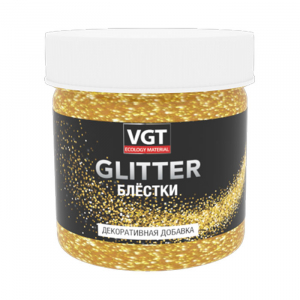 VGT PET GLITTER / ВГТ добавка декоративная, блестки для лессирующих составов