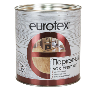 Eurotex Premium / Eвротекс Премиум лак паркетный алкидно-уретановый глянцевый