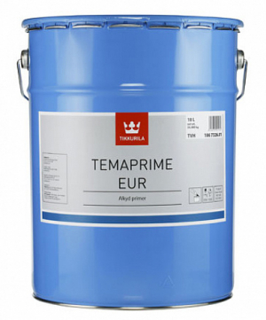 Tikkurila Temaprime EUR / Тиккурила Темапрайм ЕУР грунтовка алкидная однокомпонентная, быстросохнуща