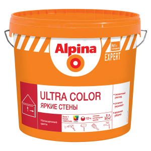 Alpina Expert Ultra Color / Альпина Эксперт Яркие Стены краска для внутренних работ