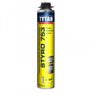 Tytan Professional Styro 753 Gun / Титан Стиро клей для наружной теплоизоляции