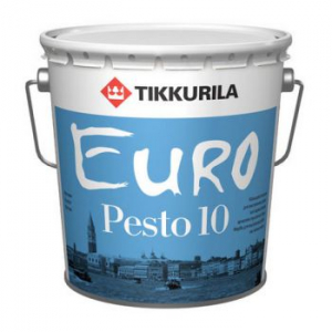 Tikkurila Pesto 10 / Тиккурила Песто 10 эмаль алкидная для внутренних работ матовая