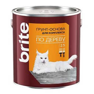 Brite / Брайт грунт основа для комплекса по дереву перед экстерьерным покрытием