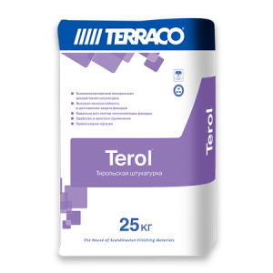 Terraco Terol Granule White / Террако Терол Гранул декоративная штукатурка шуба