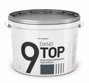 Danogips Dano TOP 9 / Даногипс Дано Топ 9 шпатлевка финишная под окраску