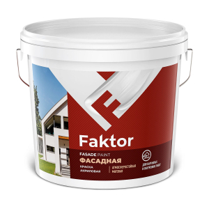 Faktor / Фактор краска фасадная акриловая атмосферостойкая