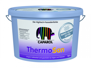Caparol ThermoSan NQG / Капарол Термосан краска фасадная на основе силиконовой смолы