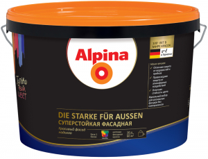 Alpina /  Альпина суперстойкая фасадная (mm fassade) краска  акриловая