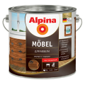 Alpina Möbel / Альпина Мебель лак алкидный для мебели глянцевый