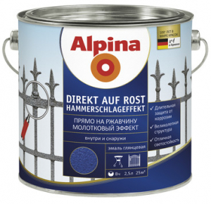 Alpina Direkt auf Rost / Альпина Директ Ауф Рост эмаль молотковая по ржавчине