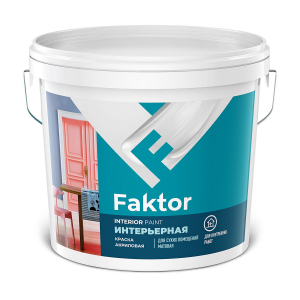 Faktor / Фактор краска интерьерная акриловая
