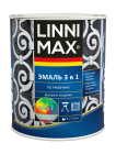 LINNIMAX / ЛИННИМАКС эмаль алкидно-уретановая по ржавчине 3 в 1 для наружных и внутренних работ