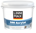 LINNIMAX 100 ACRYLAT / ЛИННИМАКС 100 АКРИЛАТ краска для фасадов и интерьеров акриловая износостойкая
