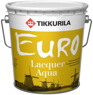 TIKKURILA LACQUER AQUA / ТИККУРИЛА ЛАКЕР АКВА лак интерьерный антисептирующий водный матовый