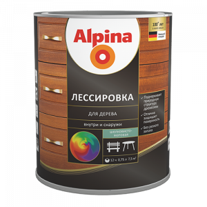 Alpina / Альпина лессировка для древесины универсальная