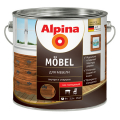 Alpina Aqua Möbel / Альпина Аква Мебель водорастворимый лак шелковисто матовый