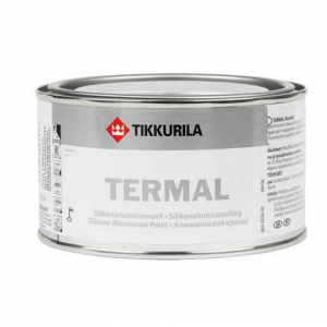 Tikkurila Термаль / Termal краска термостойкая, алюминевая