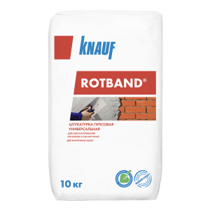 KNAUF ROTBAND / КНАУФ РОТБАНД штукатурка гипсовая универсальная для внутренних работ