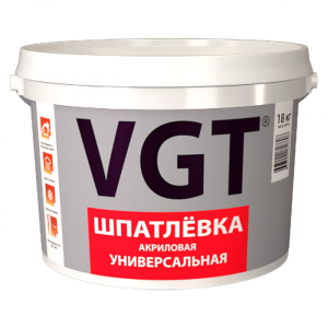 VGT / ВГТ шпаклевка универсальная акриловая