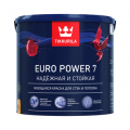 Tikkurila Euro Power 7 / Тиккурила Евро 7 краска матовая моющаяся