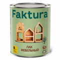 Faktura / Фактура высокоглянцевый алкидный мебельный лак для дерева и металла