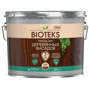 Bioteks / Биотекс краска для деревянных фасадов 