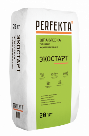 Perfekta / Перфекта Экостарт шпатлевка гипсовая выравнивающая