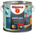 Alpina Buntlack / Альпина Бунтлак эмаль универсальная глянцевая