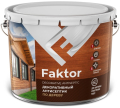 FAKTOR / ФАКТОР антисептик декоративный для защиты и тонирования древесины 3 в 1