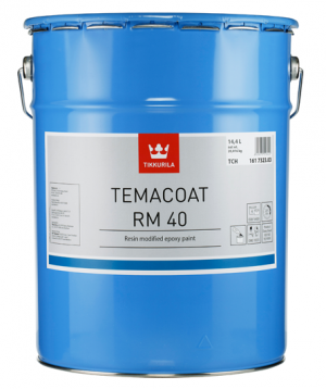 Tikkurila Temacoat RM 40 / Тиккурила Темакоут РМ 40  грунт-эмаль двухкомпонентная эпоксидная универс