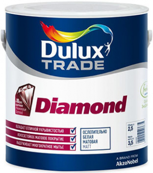 Dulux Diamond Extra Matt / Дулюкс Даймонд Экстра Мат краска для стен и потолков износостойкая