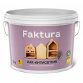 Faktura / Фактура лак антисептик на водной основе с ионами серебра и воском