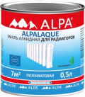 Alpa / Альпалак эмаль для радиаторов полуматовая