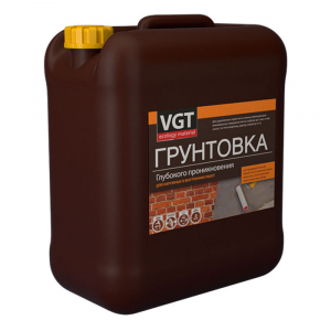 VGT / ВГТ ВД-АК-0301 глубокопроникающий акриловый грунт для наружных и внутренних работ