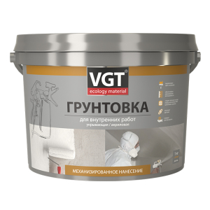 VGT / ВГТ ВД-АК-0301 грунтовка укрывающая для механизированного нанесения для внутренних работ