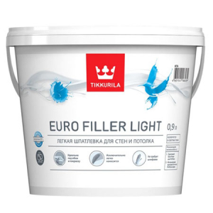 Tikkurila Euro Filler Light / Тиккурила Евро Филлер Лайт шпатлевка финишная