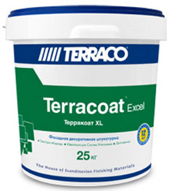 Terraco Terracoat / Террако Терракоат XL штукатурное покрытие, эффект короед