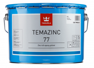 Tikkurila Temazinc 77 / Тиккурила Темацинк 77 краска двухкомпонентная, эпоксидная цинкнаполненная 