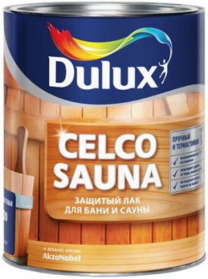 Dulux Celco Sauna / Дулюкс Селко Сауна лак для сауны и камня