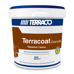 Terraco Granule / Террако Терракоат Гранул камешковая эластичная декоративная штукатурка