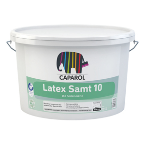 CAPAROL LATEX SAMT 10 краска латексная с 1 классом влажного истирания, шелковисто матовая