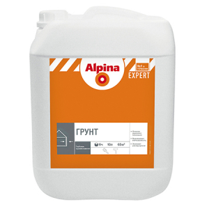 Alpina Expert / Альпина Эксперт грунт для качественной подготовки основания внутри помещения