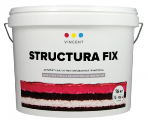 Vincent G 2 Structura Fix / Винсент Структура Фикс грунт пигментированный